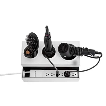 Premium Hair Tool Organizer for Effortless Bathroom Storage