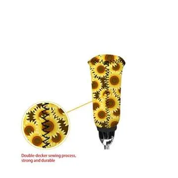 CLOHOMIN Classic Leopard Car Cover Set for Women's Cars