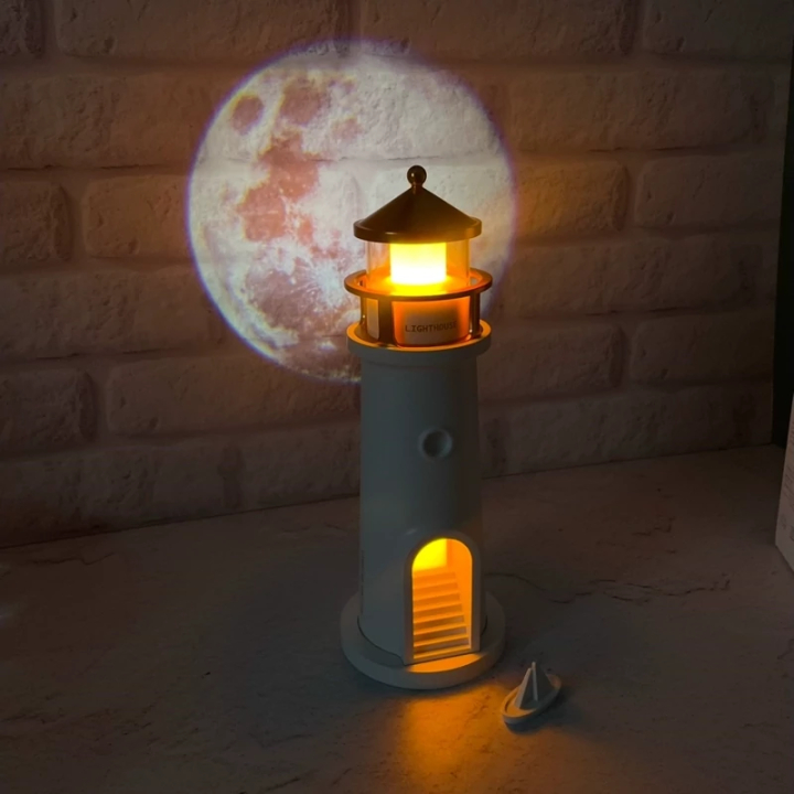 فانوس دریایی جادویی  چراغ خواب شیک و دکوری