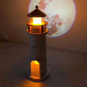 فانوس دریایی جادویی  چراغ خواب شیک و دکوری