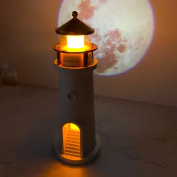 فانوس دریایی جادویی  چراغ خواب شیک و دکوری