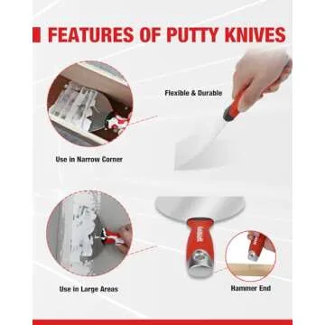 Goldblatt Drywall Hand Tool Kit for DIY Enthusiasts