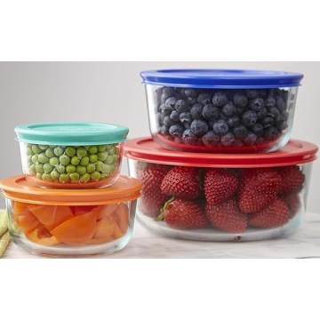 Utensilux Pyrex 8-Piece Meal Prep Storage Set