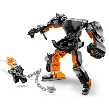 LEGO Marvel Ghost Rider Mech Bike - Fun Building Gift for Kids