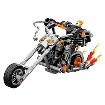 LEGO Marvel Ghost Rider Mech Bike - Fun Building Gift for Kids