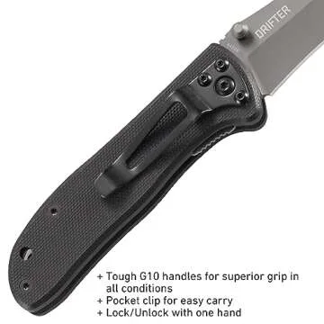 CRKT Drifter EDC Folding Knife: Affordable Quality for Everyday Use
