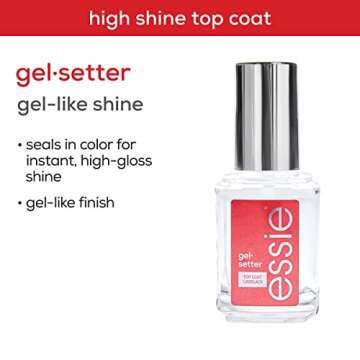 essie Nail Care, Protect Your Mani Kit, Base Coat, High-Shine Top Coat & Cuticle Oil, Vegan, 1 Kit