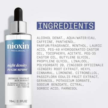 Nioxin Night Density Rescue Serum for Thicker Hair Overnight