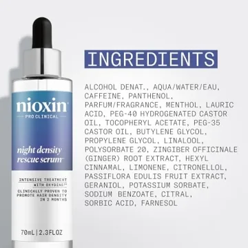 Nioxin Night Density Rescue Serum for Thicker Hair Overnight