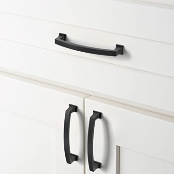 Coinkoly Matte Black Cabinet Pulls 10 Pack for Easy Upgrade