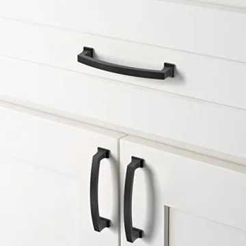 Coinkoly Matte Black Cabinet Pulls 10 Pack for Easy Upgrade