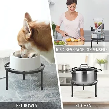 Linpla 5-Pack Metal Plant Stands - Durable & Stylish Elevation