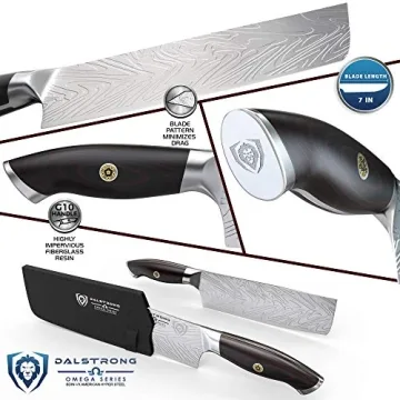 Dalstrong Nakiri Knife - 7 inch Omega Series Kitchen Knife