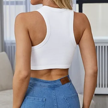 Abardsion Women's Crop Tank Tops - Stylish & Comfortable