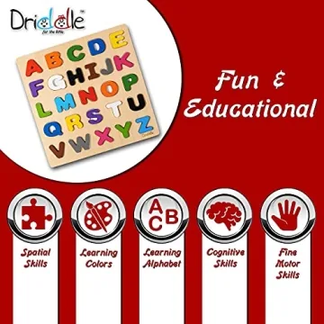 Magnetic Wooden ABC Puzzle for Early Learning Fun