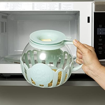 Ecolution Micro-Pop Healthy Glass Popcorn Maker