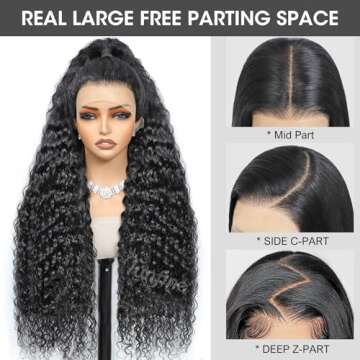 Luxury 26 Inch Human Hair HD Lace Front Wig for All