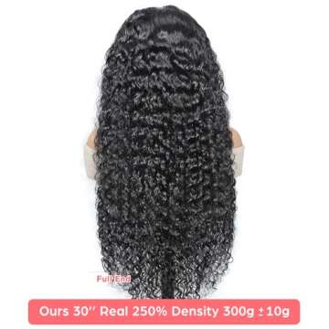 Luxury 26 Inch Human Hair HD Lace Front Wig for All