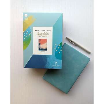 NLT Courage For Life Study Bible for Women, Filament Enabled (Hardcover)