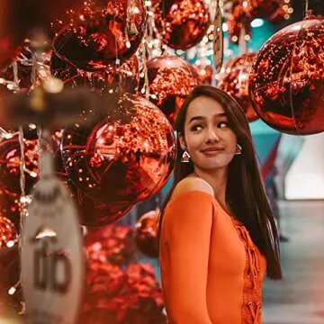 Festive Christmas Bead Dangle Earrings for Women