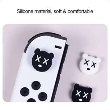 PERFECTSIGHT Cute Thumb Grip Caps for Nintendo Switch