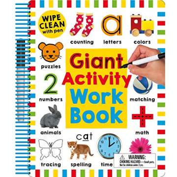 Wipe Clean Activity Workbook for Fun Learning