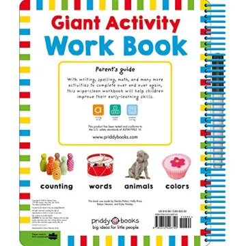Wipe Clean Activity Workbook for Fun Learning