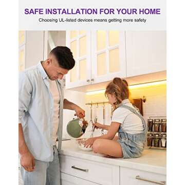 HitLights LED Strip Lights Warm White 3000K, 16.4ft High Density Tape Light, UL-Listed, 600 LEDs, 300Lm/ft, 12V Flexible Dimmable Rope Lights for Bedroom, Kitchen, Cabinet (Power Source Not Included)