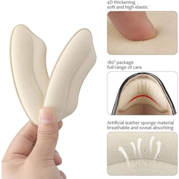 Heel Grips for Comfortable Fit and Blister-Free Steps