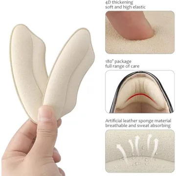Heel Grips for Comfortable Fit and Blister-Free Steps