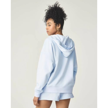 Florence by Mills Women's Cozy Slouchy Zip Hoodie