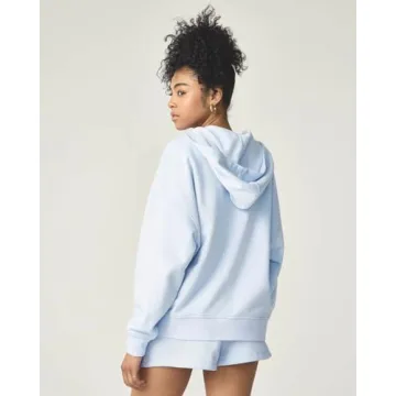 Florence by Mills Women's Cozy Slouchy Zip Hoodie