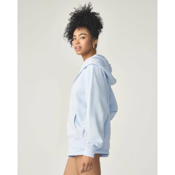 Florence by Mills Women's Cozy Slouchy Zip Hoodie