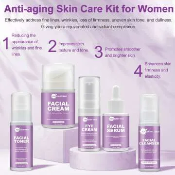 Anti-Aging Skin Care Kit for Women - Gift Set