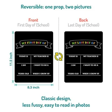 First Day of School Sign Board for Memorable Photos