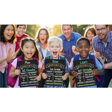 First Day of School Sign Board for Memorable Photos