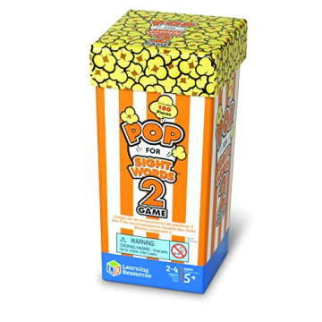 Learning Resources Pop for Sight Words 2 Game, Homeschool, Early Vocabulary and Phonics Classroom Ga...