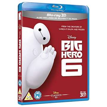 Big Hero 6 [Blu-ray 3D + Blu-ray] - A Region-Free Disney Adventure