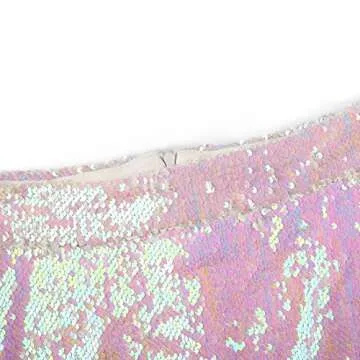 IRISIE Women's Sparkling Sequins Midi Dress in Pink