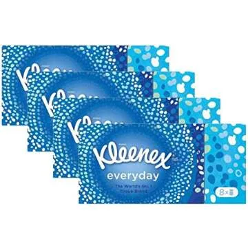 Kleenex Everyday Pocket Packs Facial Tissues - Soft & Convenient for All