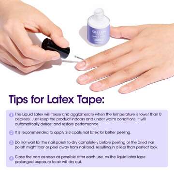 Gellen Gel Polish Remover Kit - Quick and Easy Nail Care