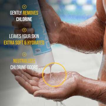 TRIHARD Elite Rejuvenation Body Wash | Advanced Chlorine & Saltwater Removal | Post-Swim Hydrating F...