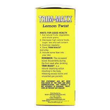 Body Breakthrough Diet Trim-Maxx Tea Lemon 60 Count