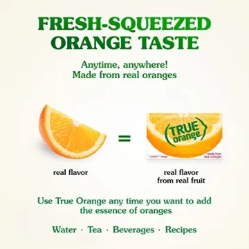 TRUE ORANGE Water Enhancer | Zero Calorie Pack of 100