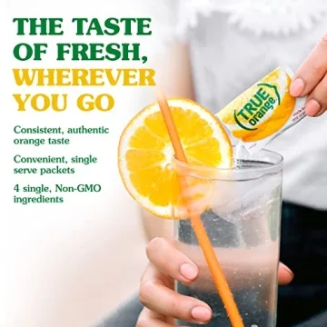 TRUE ORANGE Water Enhancer | Zero Calorie Pack of 100