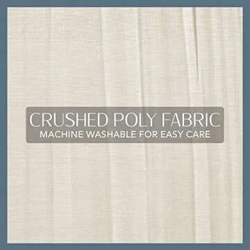 Elrene Jolie Crushed Semi-Sheer Window Curtain 52" x 108"