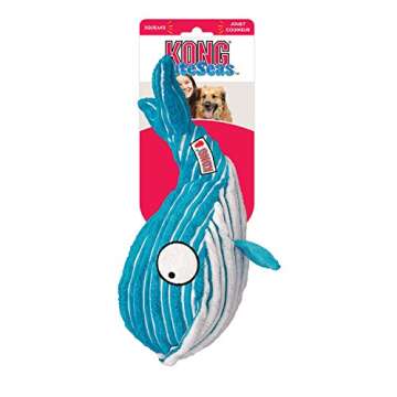 KONG - CuteSeas Whale - Corduroy Plush Dog Toy - For Large Dogs