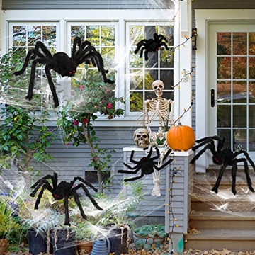 Giant Spider Halloween Decor for Outdoor Parties