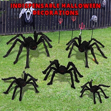 Giant Spider Halloween Decor for Outdoor Parties