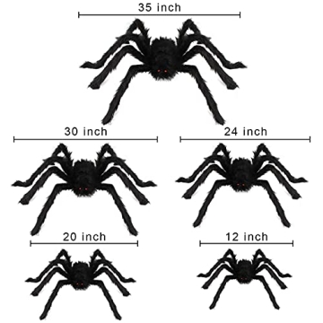 Giant Spider Halloween Decor for Outdoor Parties
